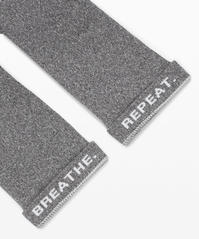 Lululemon Power Stride Crew Sock Strumpor Accessories Mörkgrå | RMNL-37428
