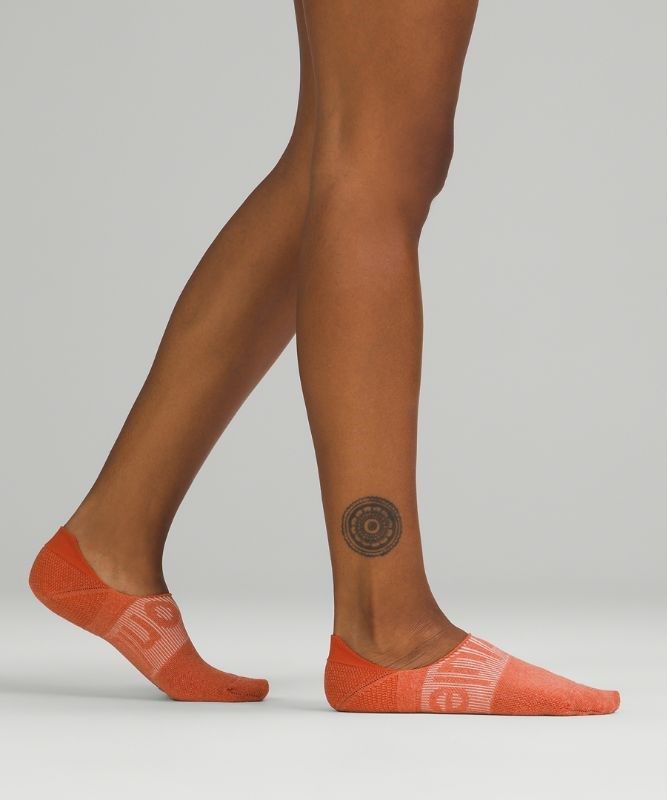Lululemon Power Stride No-Show Sock with Active Grip 3 Pack Strumpor Accessories Gula Gröna Orange | FZVH-10293