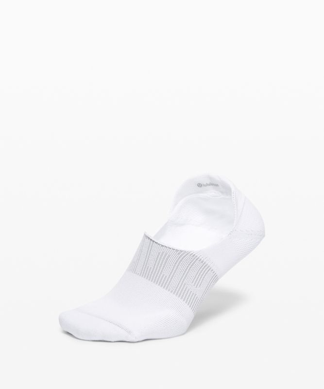 Lululemon Power Stride No-Show Sock with Active Grip Strumpor Accessories Vita | XNIS-72981