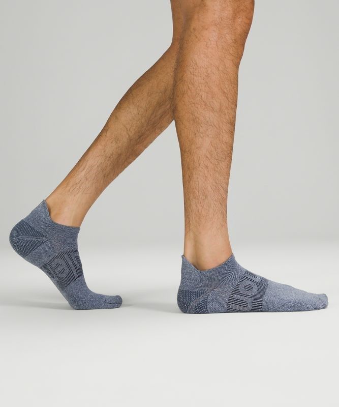 Lululemon Power Stride Tab Sock 3P Strumpor Accessories Vita Blå Svarta | SZHM-59036