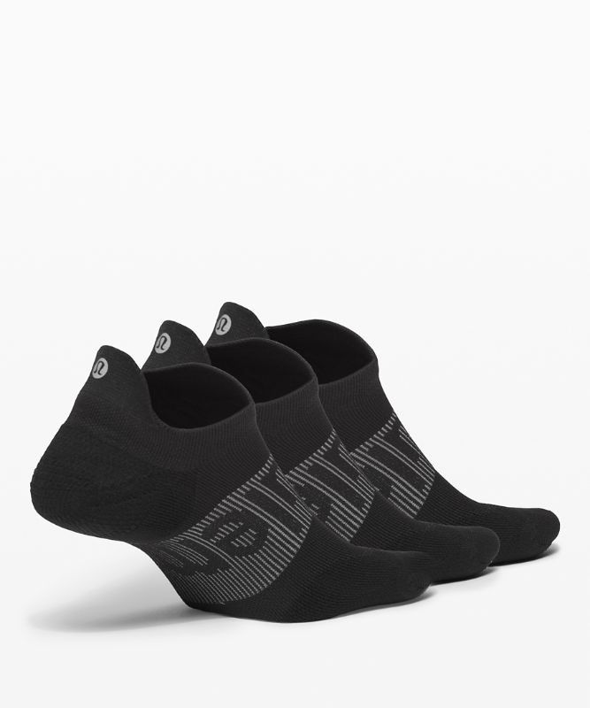 Lululemon Power Stride Tab Sock 3 Pack Strumpor Accessories Svarta | OZMF-86297