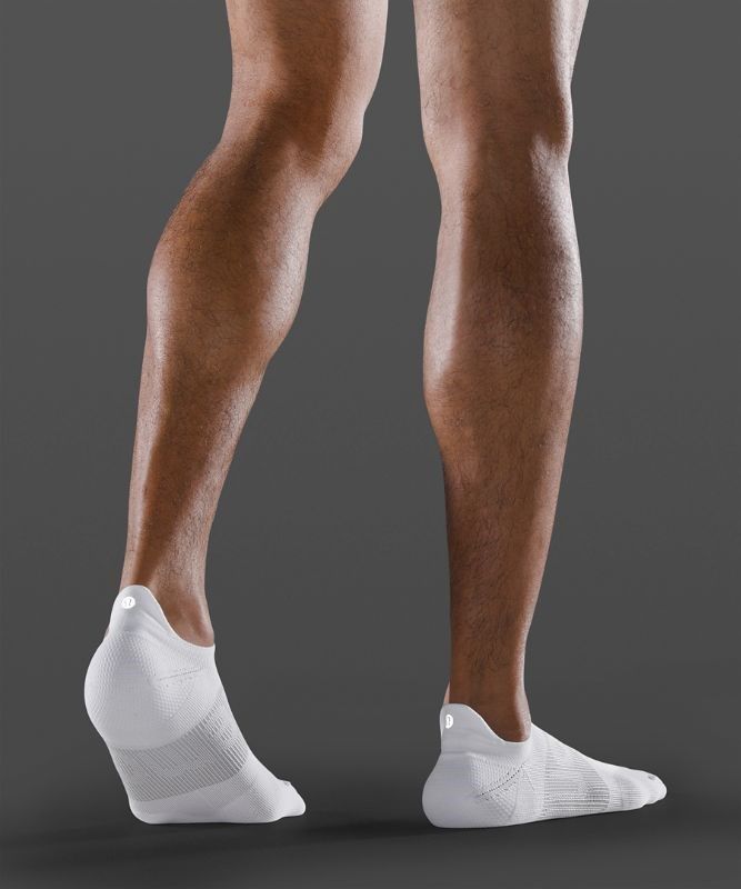 Lululemon Power Stride Tab Sock 3 Pack Strumpor Accessories Vita | KLEP-27301