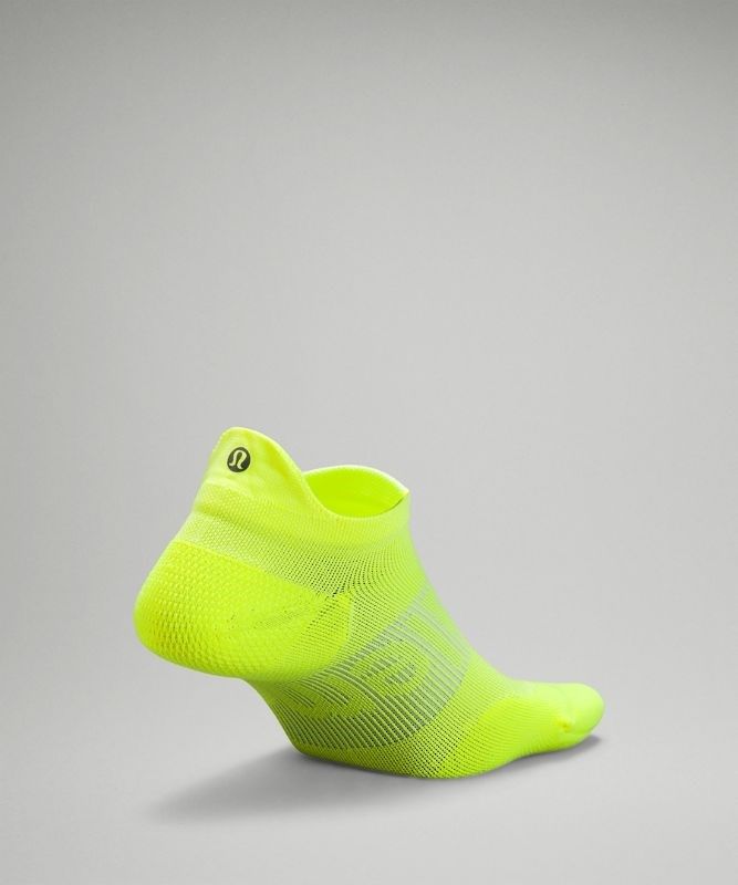 Lululemon Power Stride Tab Sock Strumpor Accessories Gula | PWOZ-50136