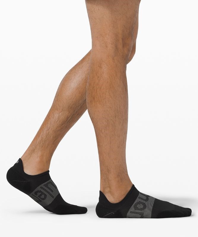 Lululemon Power Stride Tab Sock Strumpor Accessories Svarta | NJDO-37052