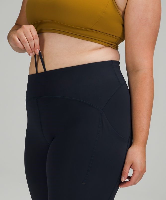 Lululemon Power Thru High-Rise Tight 25 Leggings Dam Marinblå | XYKG-02896