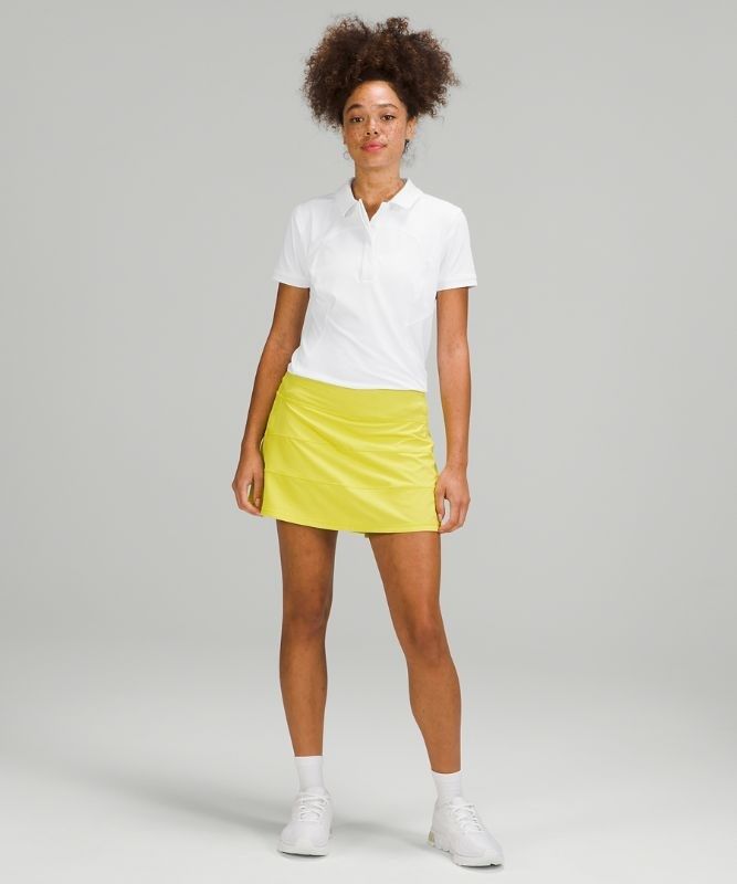 Lululemon Quick-Drying Short Sleeve Polo Shirt Blast Dam Vita | TSLP-85210