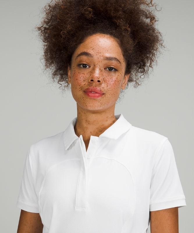 Lululemon Quick-Drying Short Sleeve Polo Shirt Blast Dam Vita | TSLP-85210