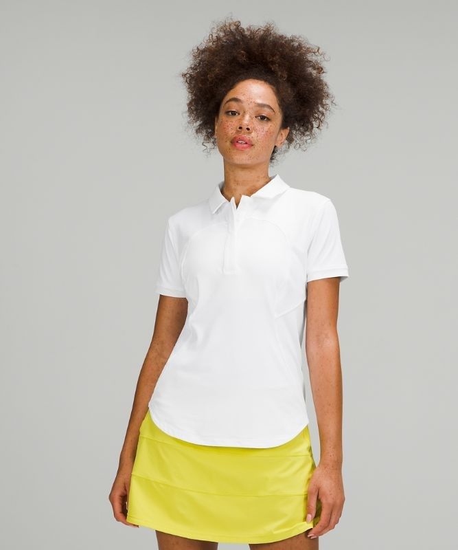 Lululemon Quick-Drying Short Sleeve Polo Shirt Blast Dam Vita | TSLP-85210