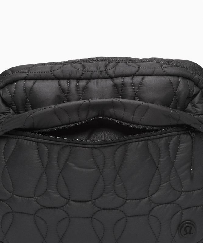 Lululemon Quilted Embrace Crossbody Bag Väskor Accessories Svarta | JXOI-41567