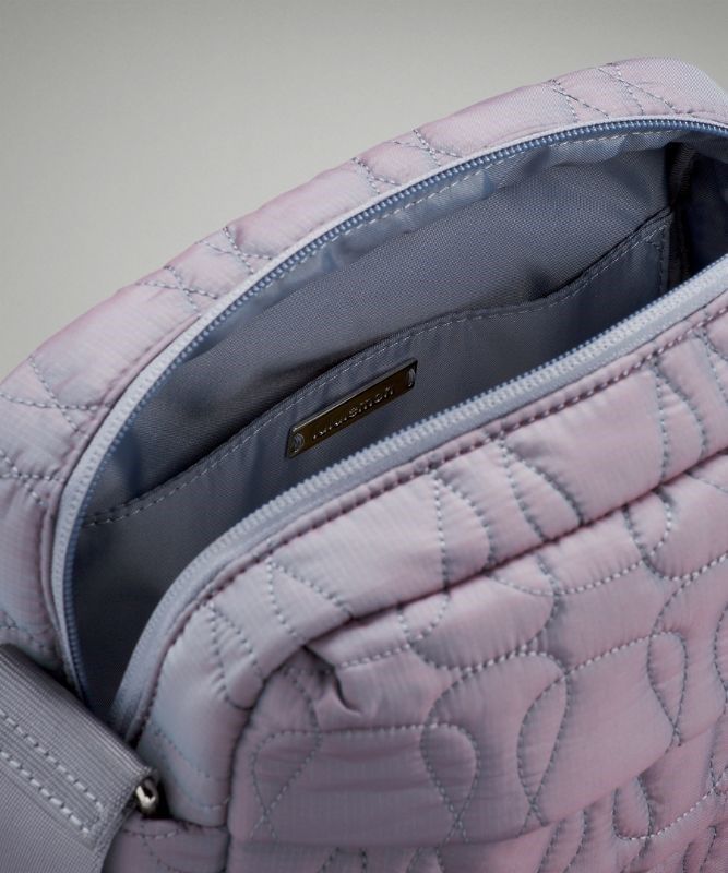 Lululemon Quilted Embrace Crossbody Bag Väskor Accessories Rosa Grå Bruna Blå Grå | EIXL-49830