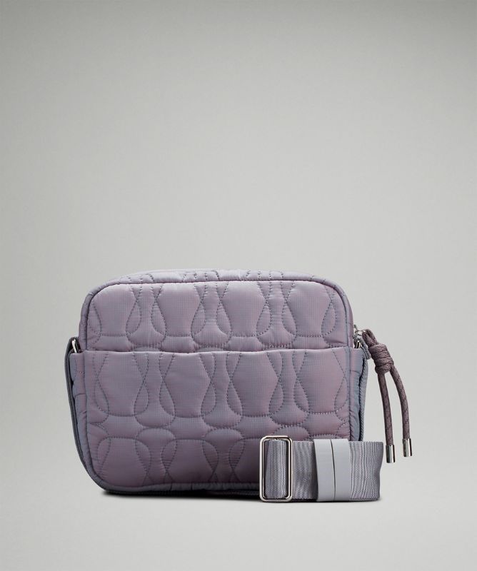 Lululemon Quilted Embrace Crossbody Bag Väskor Accessories Rosa Grå Bruna Blå Grå | EIXL-49830