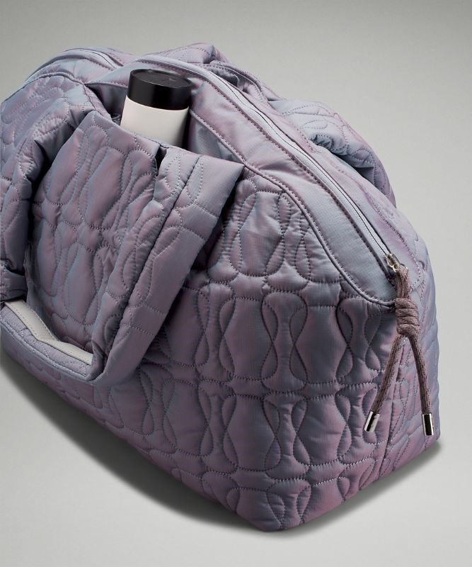 Lululemon Quilted Embrace Tote Bag 20L Väskor Accessories Rosa Grå Bruna Blå Grå | XCEJ-79420