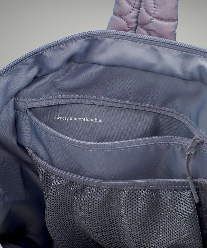 Lululemon Quilted Embrace Tote Bag 20L Väskor Accessories Rosa Grå Bruna Blå Grå | XCEJ-79420