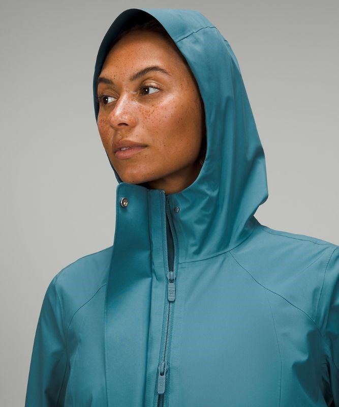 Lululemon Rain Rebel Jacket Jackor Dam Blå | GZOQ-04729
