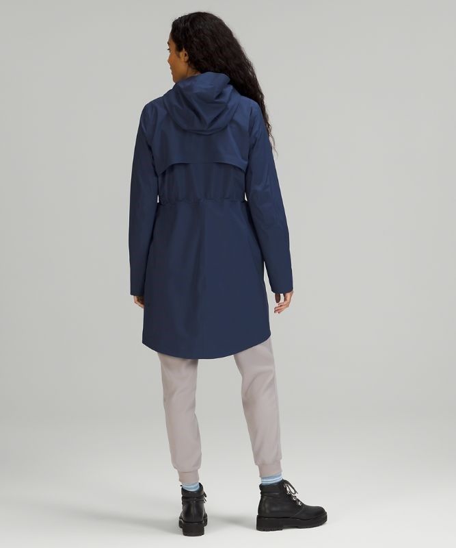 Lululemon Rain Rebel Jacket Jackor Dam Night Sea | ZIXS-50186