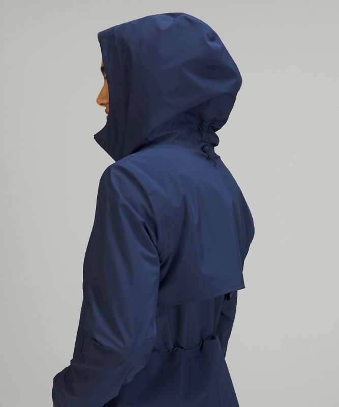 Lululemon Rain Rebel Jacket Jackor Dam Night Sea | ZIXS-50186