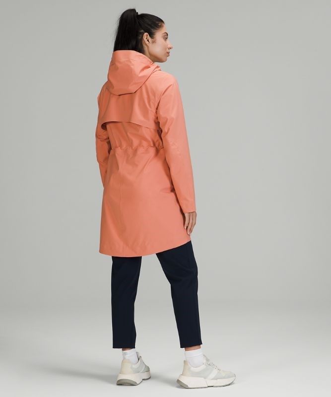 Lululemon Rain Rebel Jacket Jackor Dam Rosa | NGXY-36079