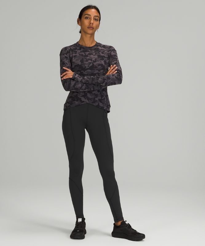 Lululemon Rain Repellent High-Rise Running Tight 28 Leggings Dam Svarta | UHKV-46850
