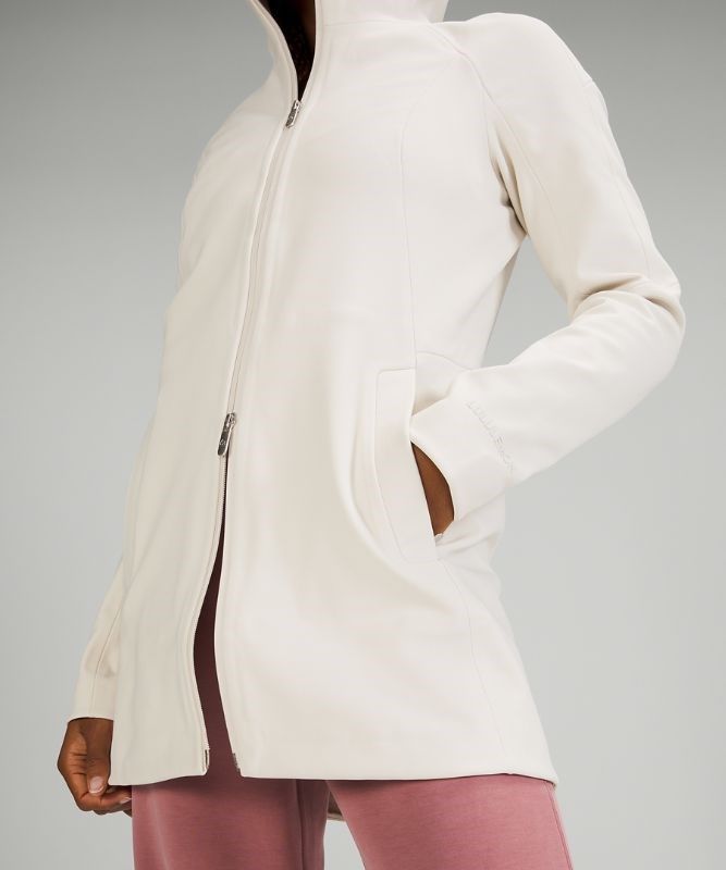 Lululemon RepelShell Rain Jacket Jackor Dam Vita | MJHZ-08594