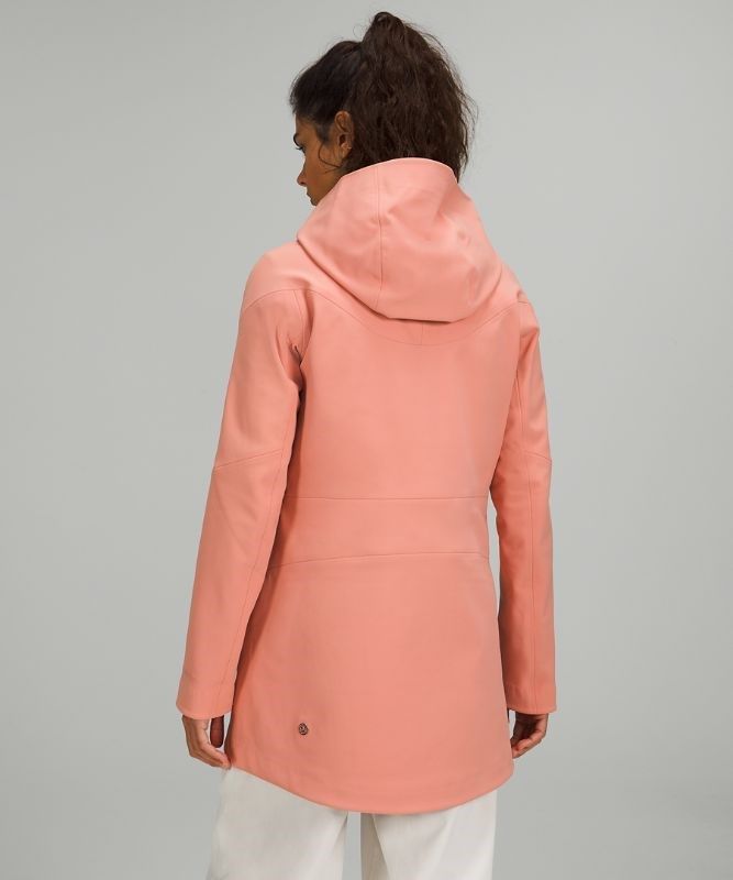 Lululemon RepelShell Rain Jacket Jackor Dam Rosa | TSKV-91835