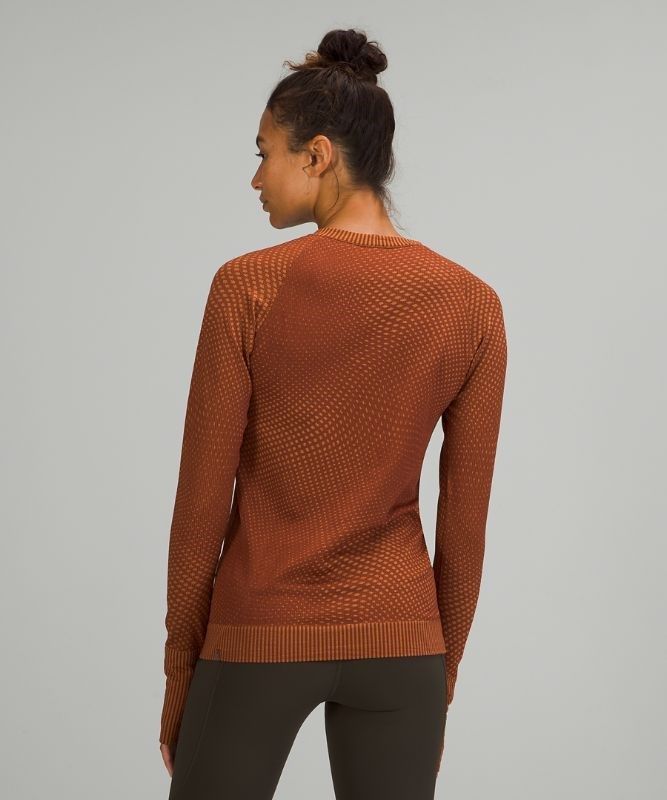 Lululemon Rest Less Pullover Blast Dam Bruna Orange | KIVO-20796