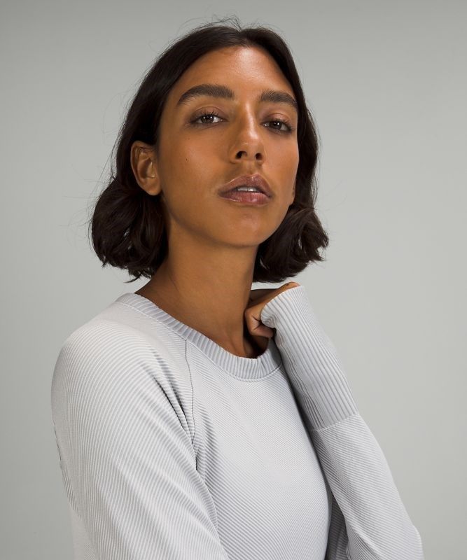 Lululemon Rest Less Pullover Blast Dam Silver Vita | UACZ-20634