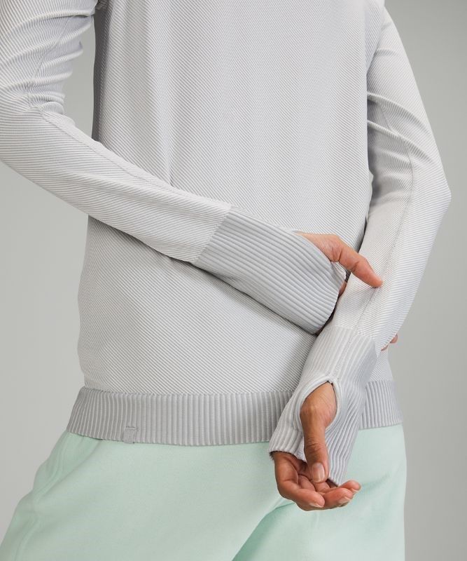 Lululemon Rest Less Pullover Blast Dam Silver Vita | UACZ-20634