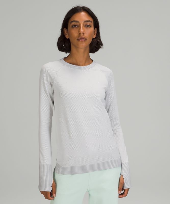 Lululemon Rest Less Pullover Blast Dam Silver Vita | UACZ-20634