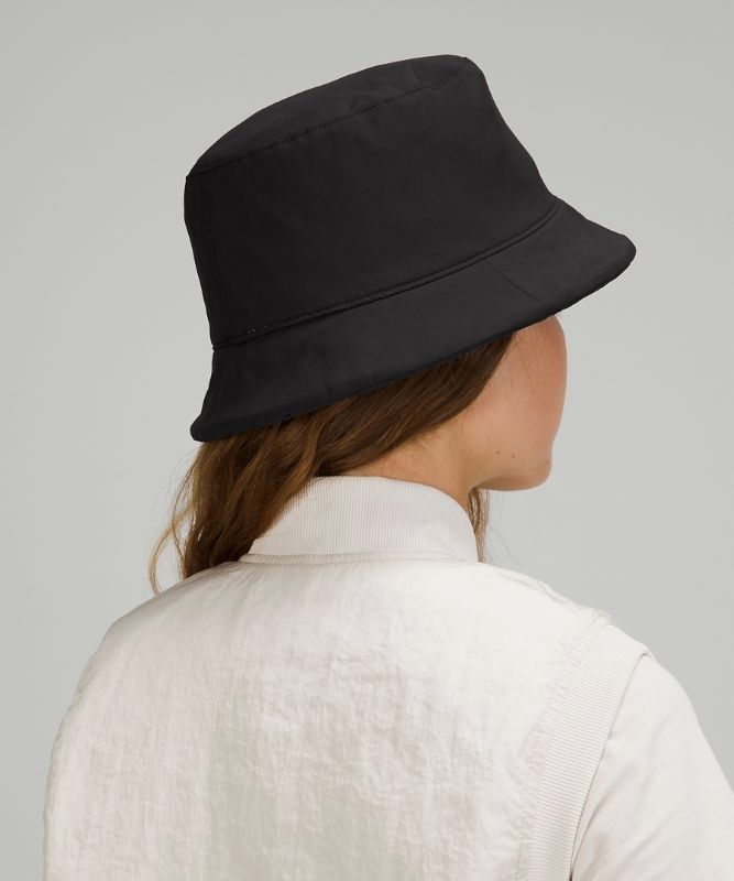 Lululemon Reversible Quilted Bucket Hat Hatt Accessories Svarta | OWUG-53107