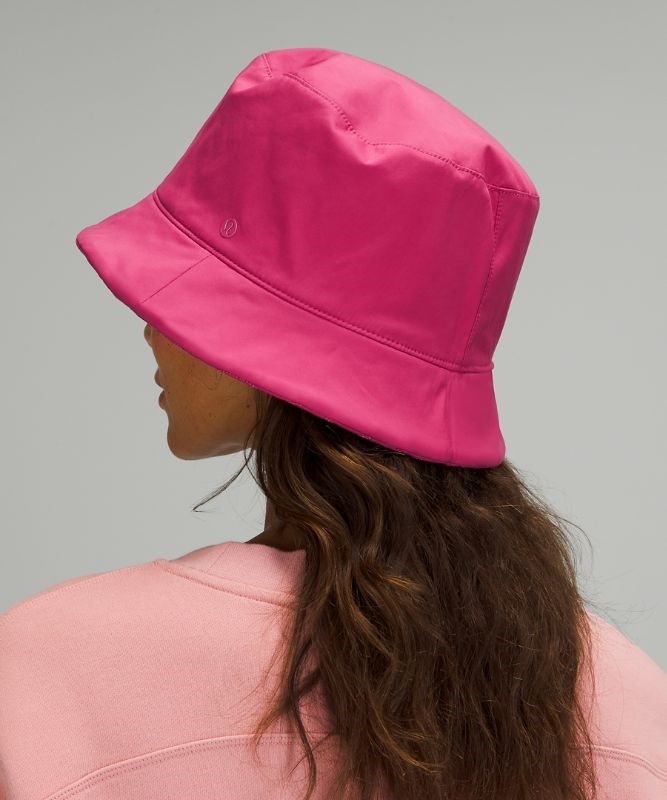 Lululemon Reversible Quilted Bucket Hat Hatt Accessories Rosa | LGXS-05469