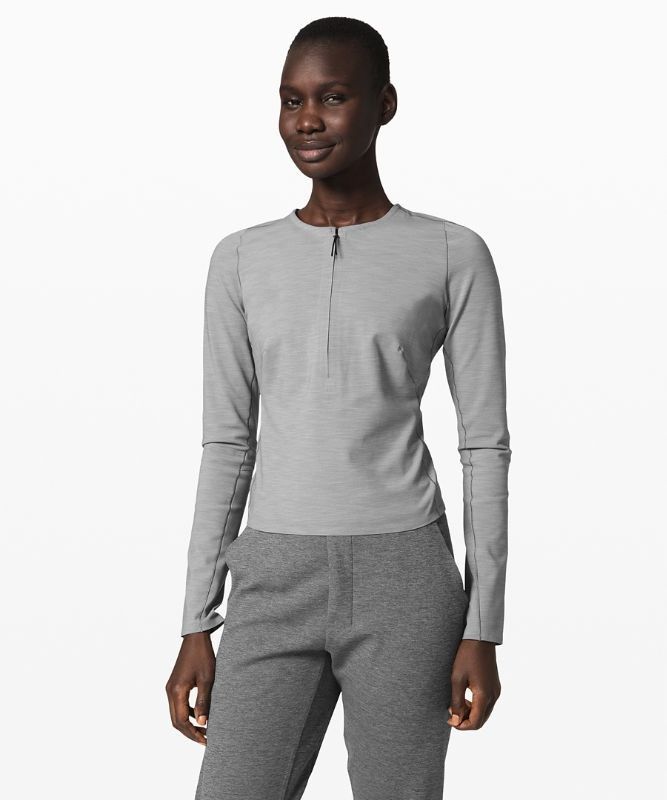 Lululemon Reykur Long Sleeve Blast Dam Grå | ASXQ-75962