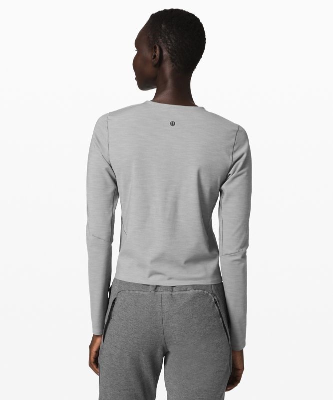 Lululemon Reykur Long Sleeve Blast Dam Grå | ASXQ-75962