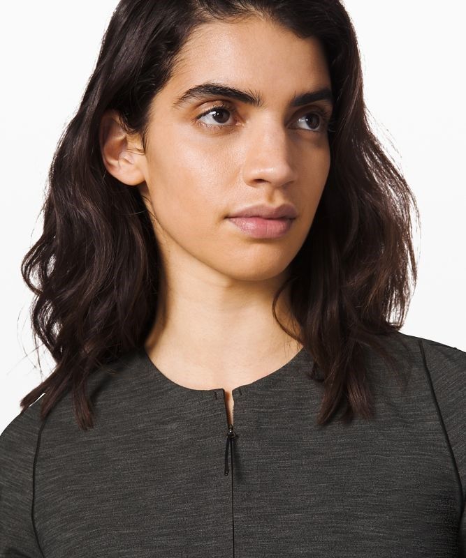 Lululemon Reykur Long Sleeve Blast Dam Svarta | TQXR-24318