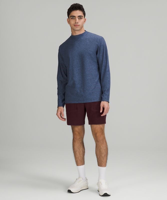 Lululemon Rulu Mock Neck Long Sleeve Blast Herr Blå | GVUE-10536