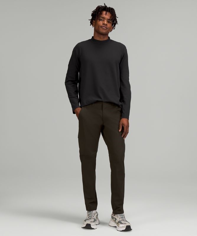 Lululemon Rulu Mock Neck Long Sleeve Blast Herr Svarta | VNLB-39820
