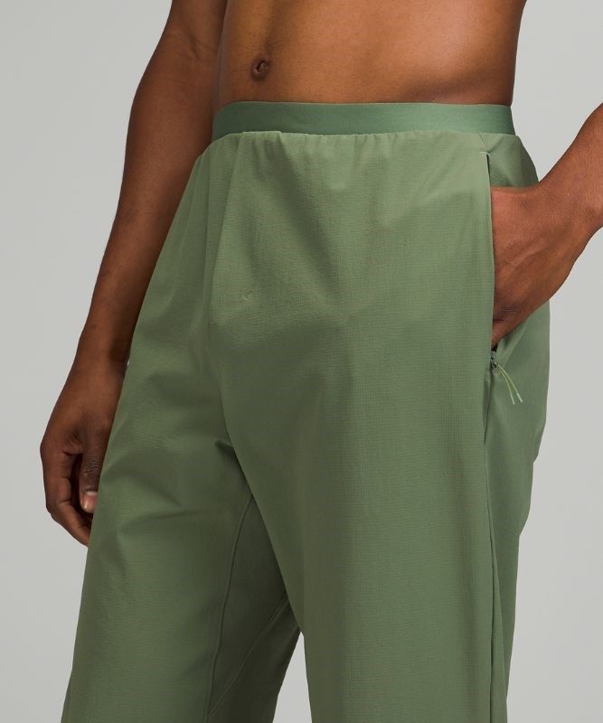 Lululemon Run State Jogger Byxor Herr Gröna | SNQB-86327