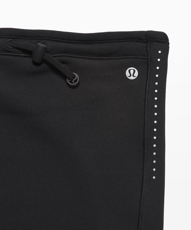 Lululemon Run for It All Neckwarmer Halsduk Accessories Svarta | CZKP-48652
