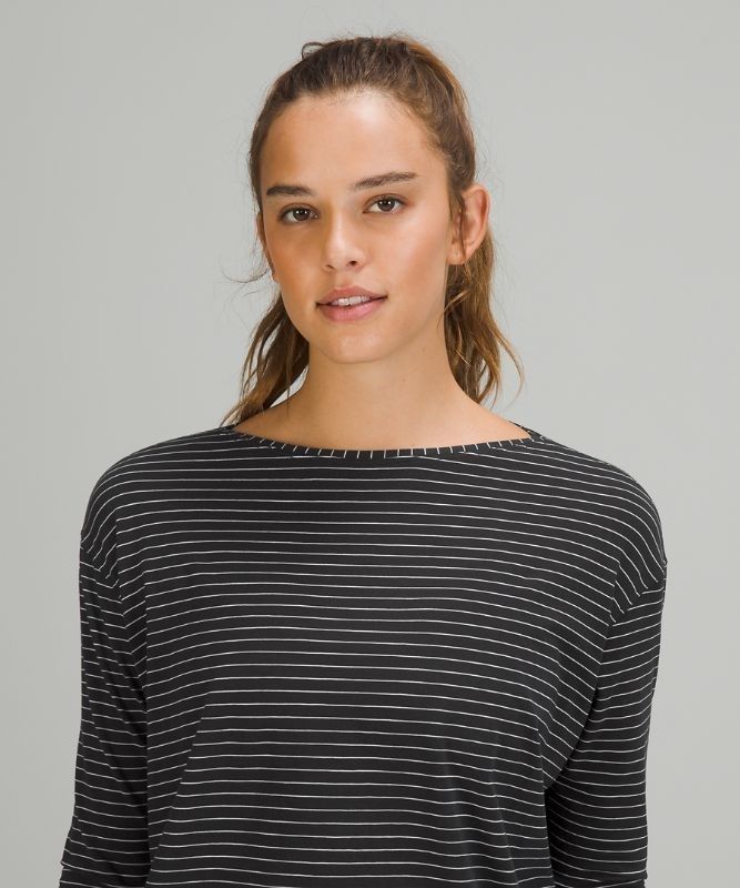 Lululemon SKU:LW3FBUS Blast Dam Svarta Vita | TJQS-25784