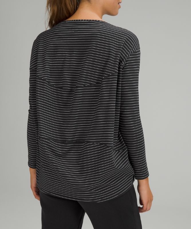 Lululemon SKU:LW3FBUS Blast Dam Svarta Vita | TJQS-25784