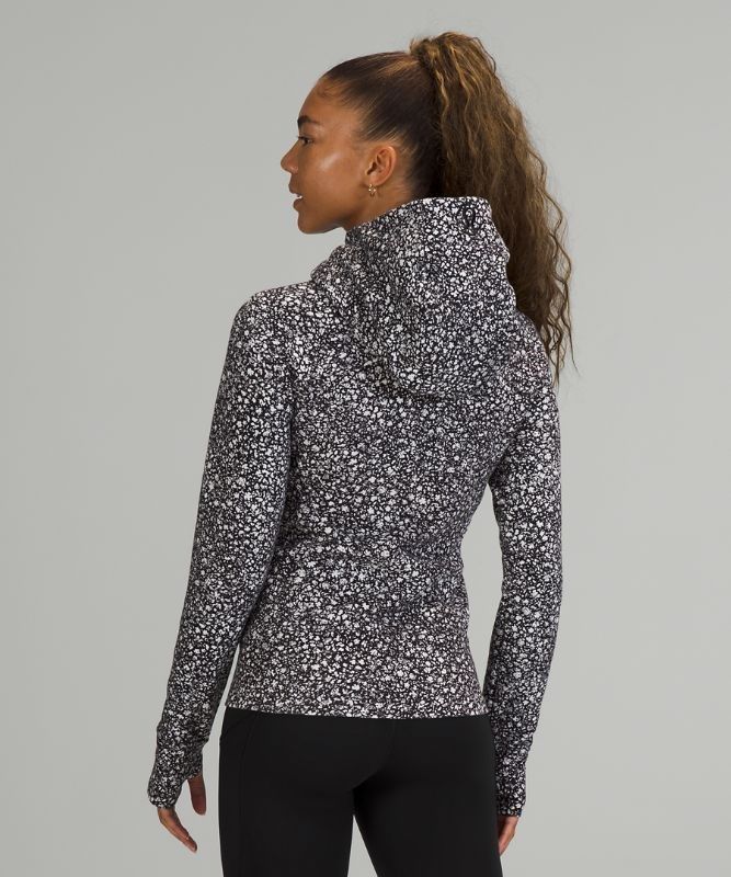 Lululemon Scuba Full Zip Hoodie Hoodie Dam Vita Svarta | RAQG-76835