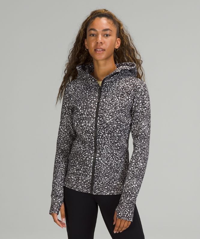 Lululemon Scuba Full Zip Hoodie Hoodie Dam Vita Svarta | RAQG-76835