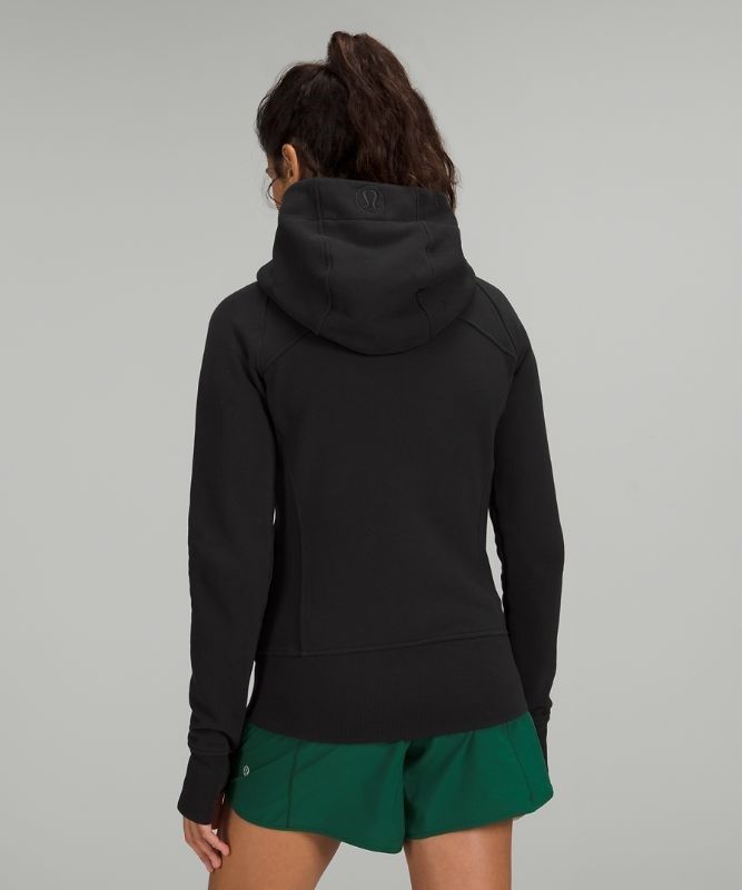 Lululemon Scuba Hoodie Light Cotton Fleece Tröjor Dam Svarta | RGBT-60983