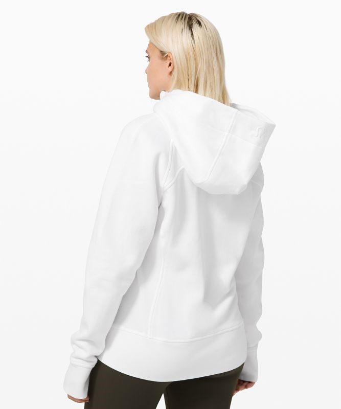Lululemon Scuba Hoodie Light Cotton Fleece Tröjor Dam Vita | NZYU-24915