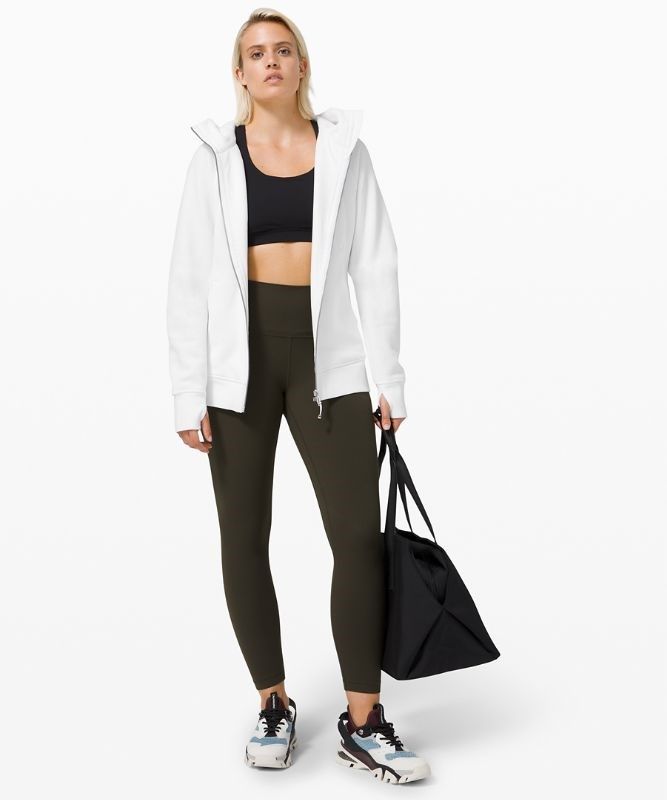 Lululemon Scuba Hoodie Light Cotton Fleece Tröjor Dam Vita | NZYU-24915