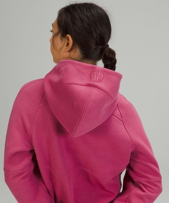 Lululemon Scuba Oversized 1/2 Zip Hoodie Hoodie Dam Rosa | MGRF-45763