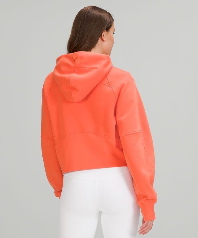 Lululemon Scuba Oversized 1/2 Zip Hoodie Hoodie Dam Korall | JCNF-71923