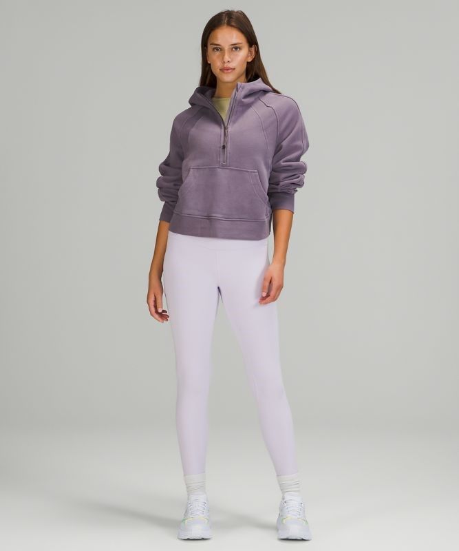 Lululemon Scuba Oversized 1/2 Zip Hoodie Hoodie Dam Lavendel | GJSU-64279