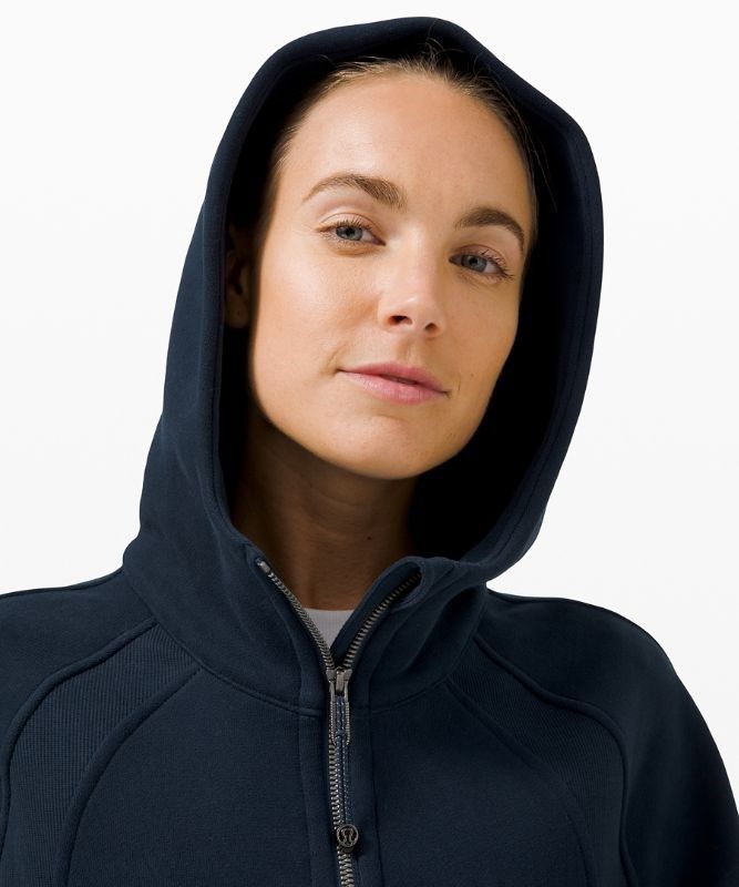 Lululemon Scuba Oversized Full-Zip Tröjor Dam Marinblå | NKFC-48195
