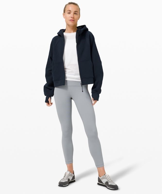 Lululemon Scuba Oversized Full-Zip Tröjor Dam Marinblå | NKFC-48195