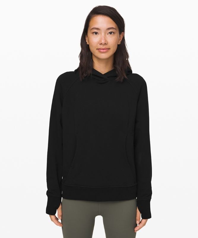 Lululemon Scuba Pullover Hoodie Hoodie Dam Svarta | IGQE-39165